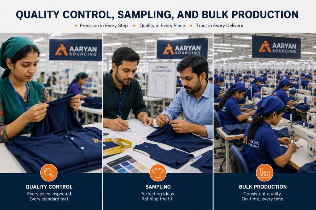 Quality Control, Sampling, and Bulk Production