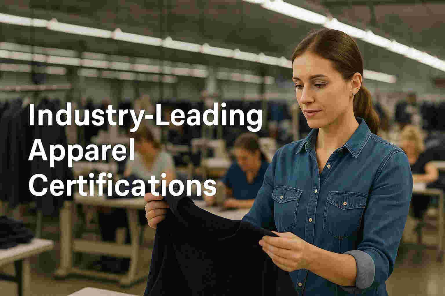 Industry-Leading Apparel Certifications