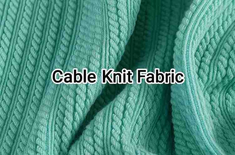 Cable Knit Fabric