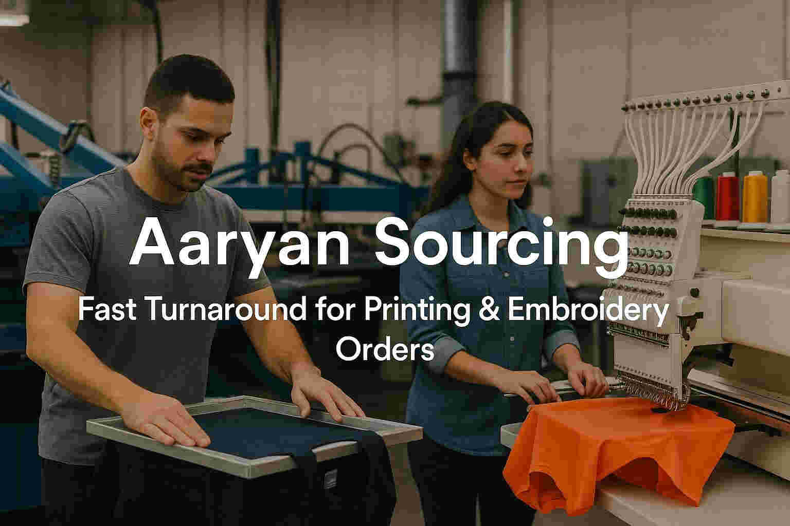 Why Choose Aaryan Sourcing for Apparel Customization? - Custom apparel printing and embroidery
